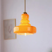 Pendant Light Glass Iron Bauhaus - MIRAGE | Elegance
