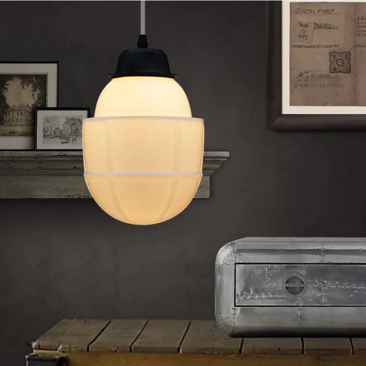 Pendant Light Geometric Glass - RYTHMIX | Vintage Charm