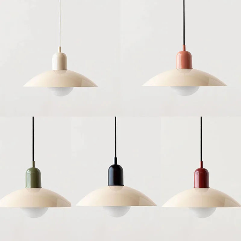 Pendant Light Coloured Glass - XELIOS | Modern Elegance