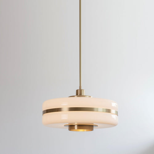Pendant Light Glass Metal - SYRMAX | Warm Ambiance