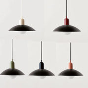 Pendant Light Coloured Glass - XELIOS | Modern Elegance