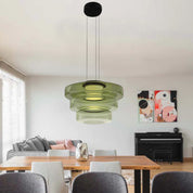 Pendant Light Smoke Grey Glass - TORSUS | Elegant Design
