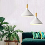 Pendant Light Metal Wood - STRYXA | Modern Style