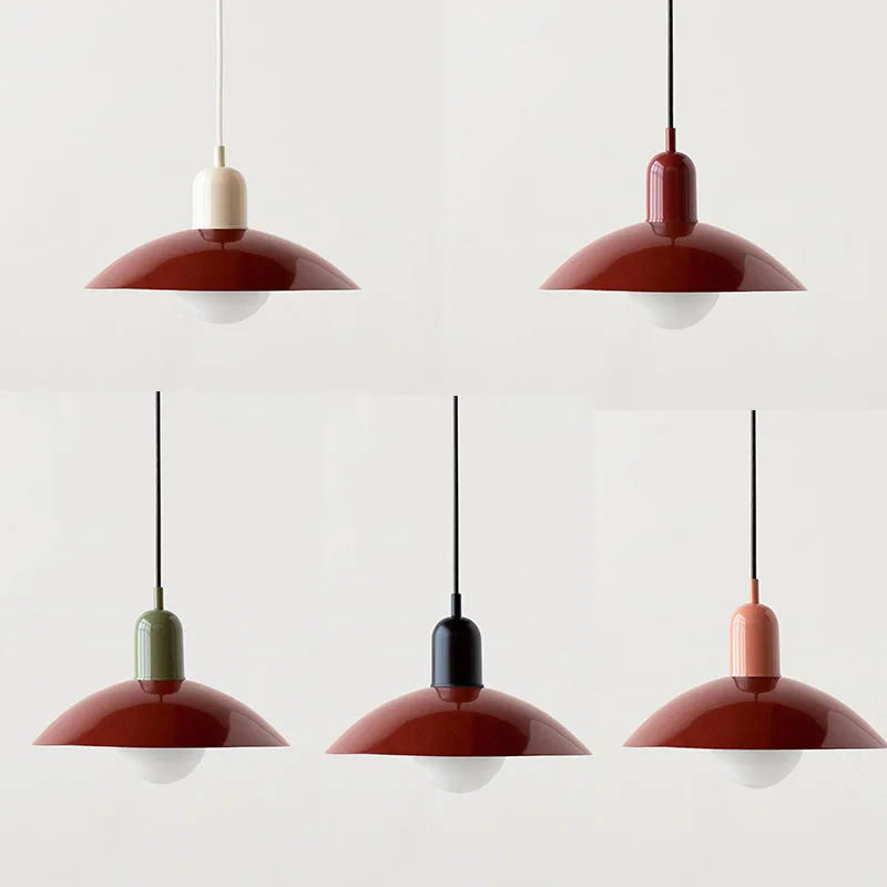 Pendant Light Coloured Glass - XELIOS | Modern Elegance