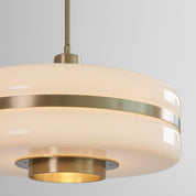 Pendant Light Glass Metal - SYRMAX | Warm Ambiance