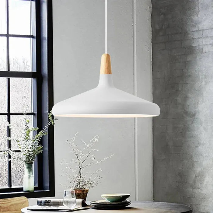 Pendant Light Metal Wood - STRYXA | Modern Style