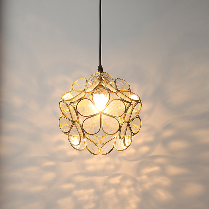 Pendant Light Glass Floral - TREXON | Modern Elegance