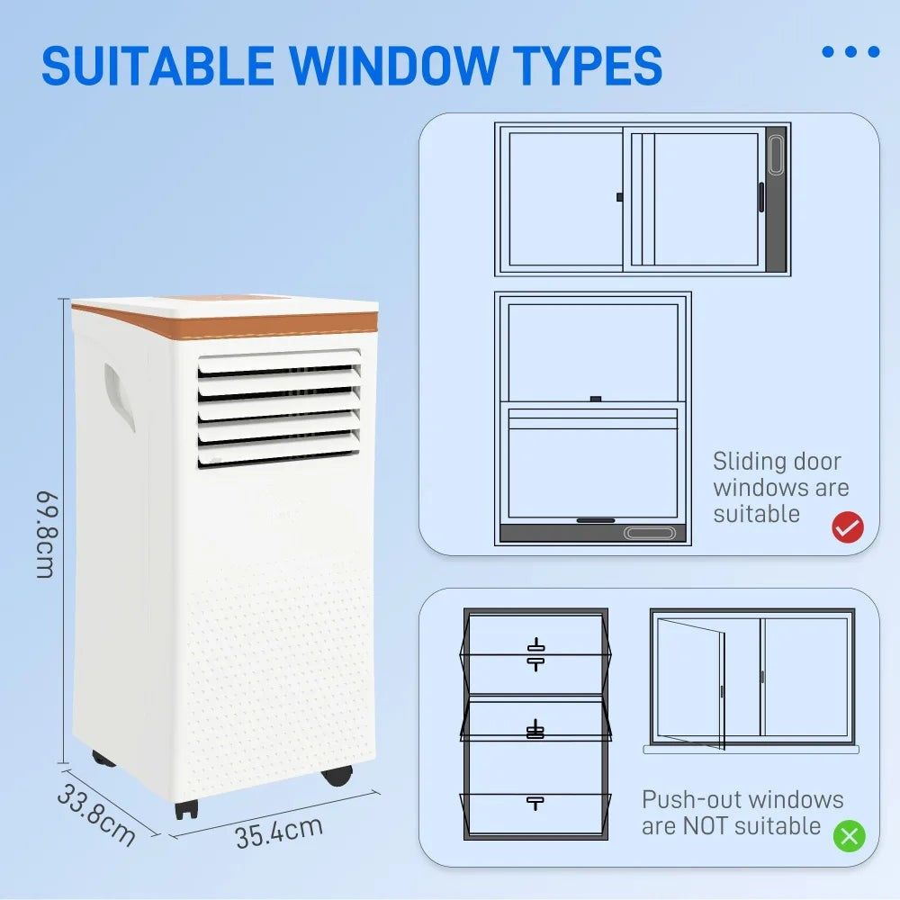 Portable Air Conditioner – 9000 BTU, 12-28m² | Cool, Fan, Dehumidify Room - Image 5