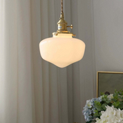 Pendant Light Brass Glass - STASIS | Elegant Glow