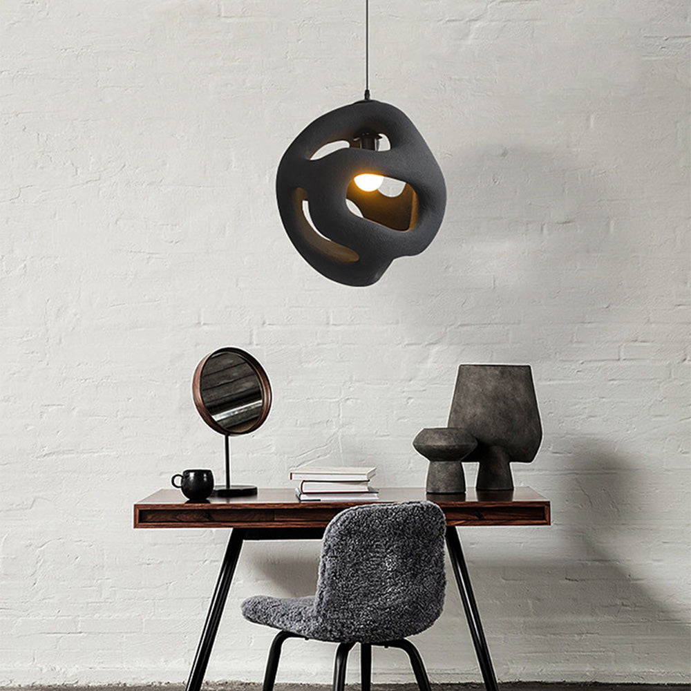 Pendant Light White Minimalist - RUBIXA | Serenity