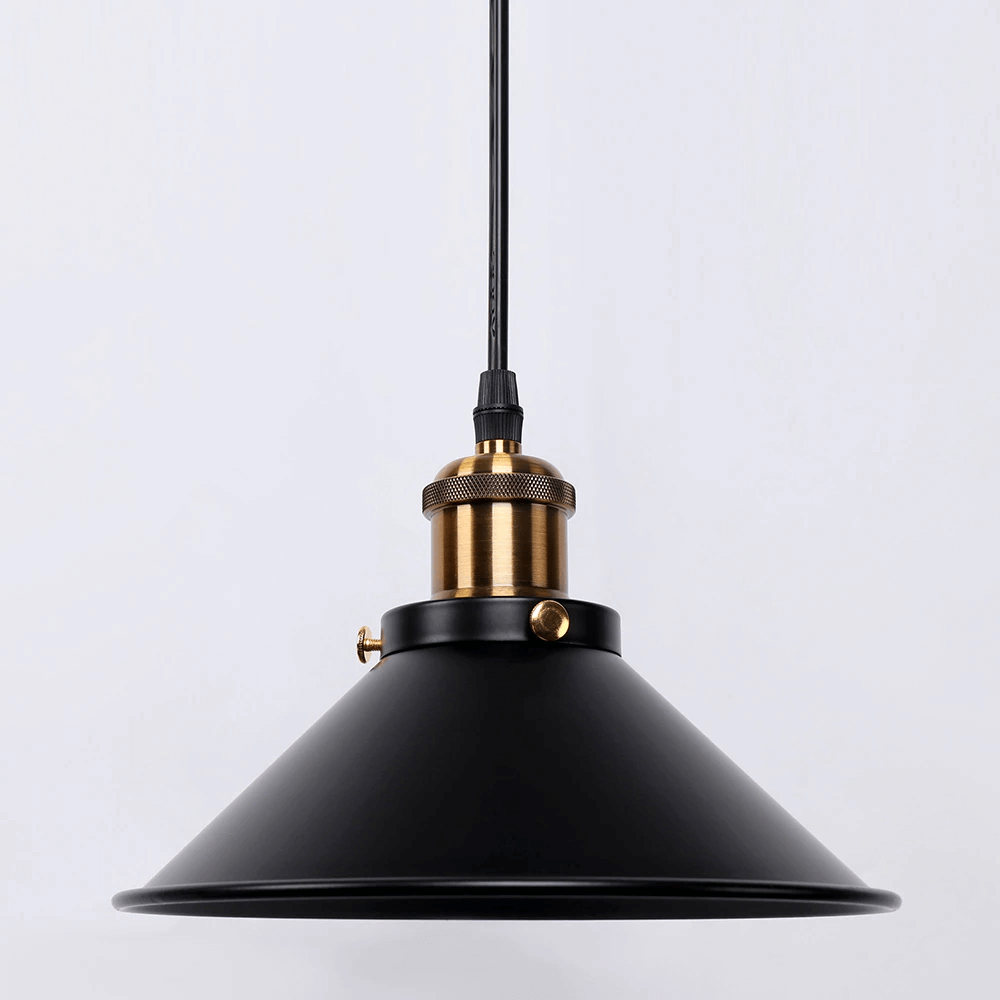 Pendant Light Brass Cone - PRIMEX | Warm Glow