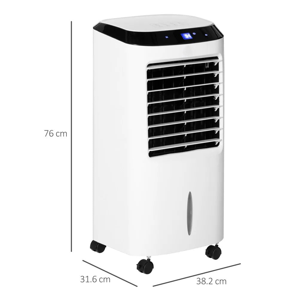 Portable Air Cooler – 10L Water Tank, White | Stay Cool & Refresh - Image 5