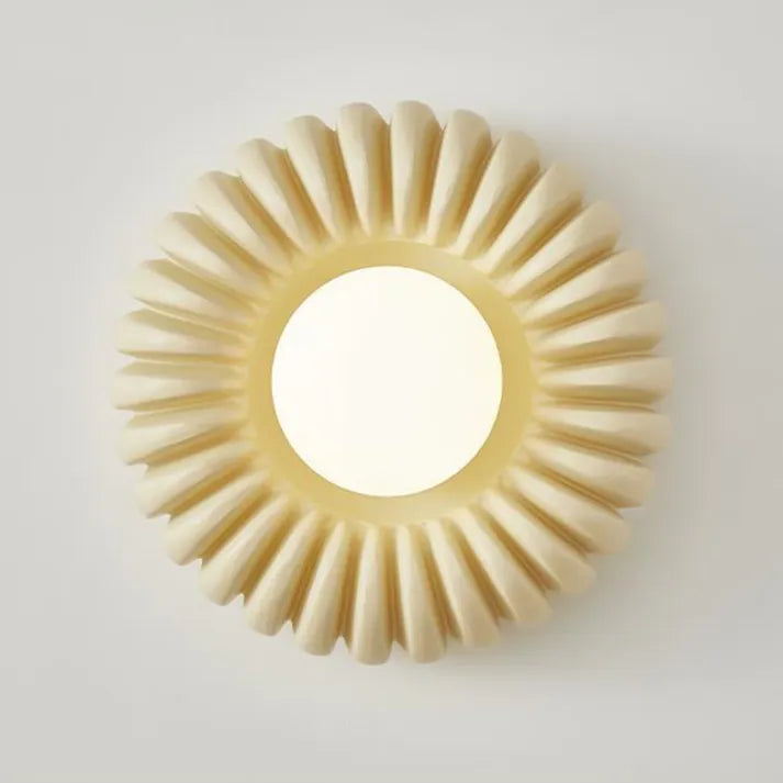 Wall Light Resin Beige - CRYSTAL | Serene Light