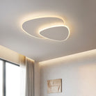 Quinn Plafonnier Triangle Moderne Métal/Acrylique Blanc Salon