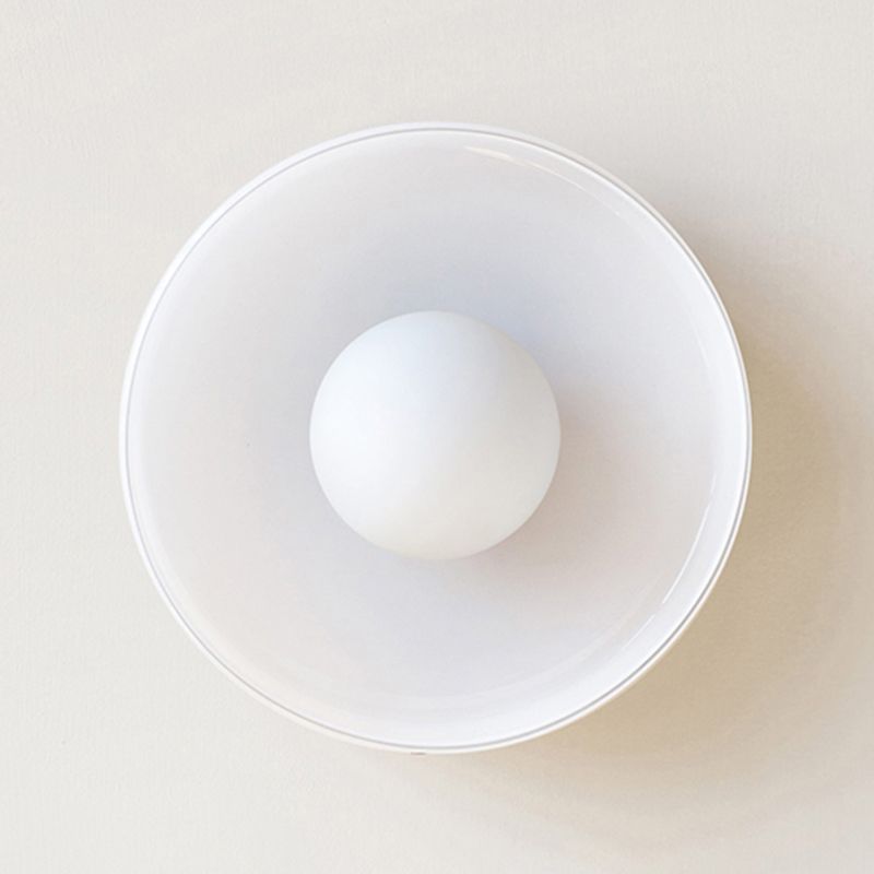 Leilani Plafonnier Dôme Moderne, Verre/Métal, Blanc/Vert/Orange, Salon