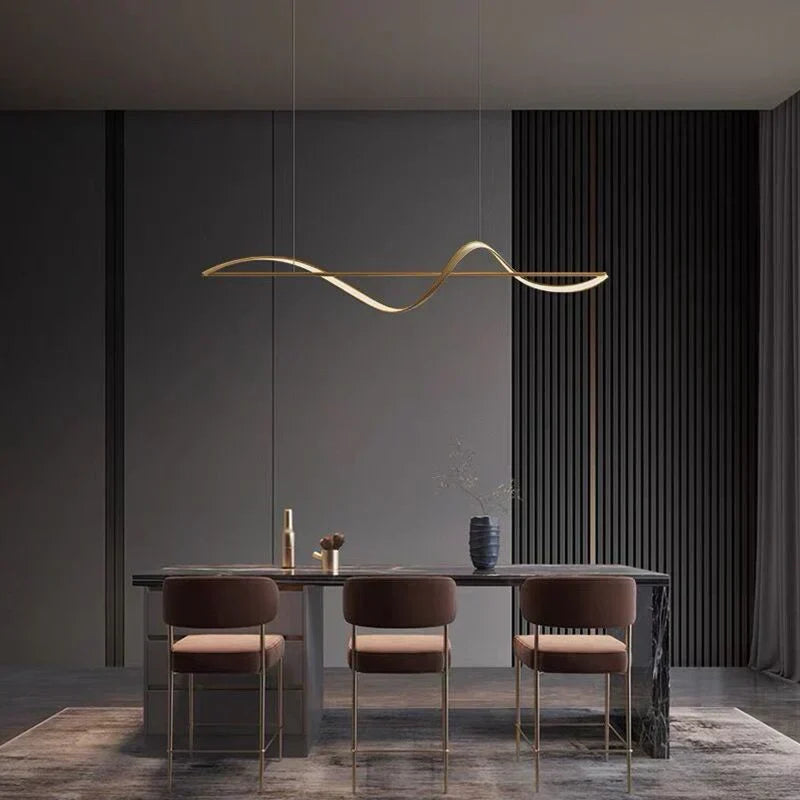 Pendant Light LED Black 120cm - XENONX | Modern Elegance