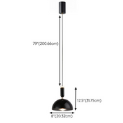Pendant Light Black LED - SYRINX | Nordic Elegance