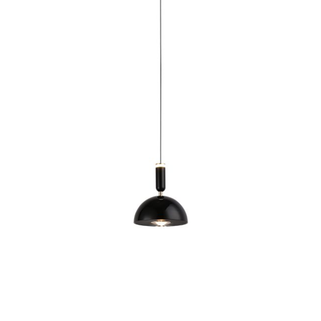Pendant Light Black LED - SYRINX | Nordic Elegance