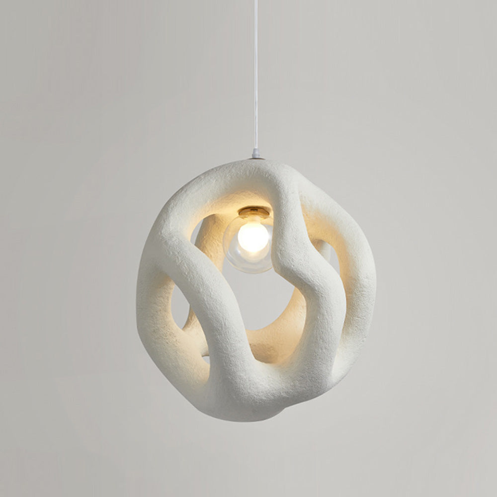 Pendant Light White Minimalist - RUBIXA | Serenity