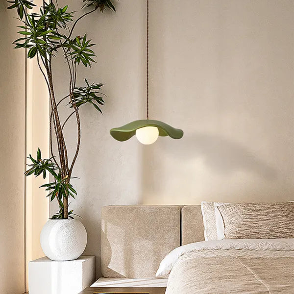 Pendant Light Green Resin - PYRONX | Serene Lighting