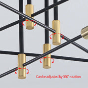 Ceiling Light LED Metal Glass - ATOMIX | Modern Style