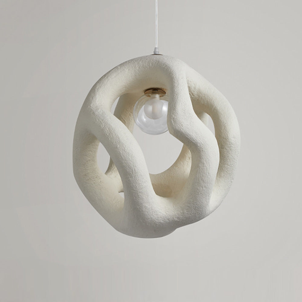 Pendant Light White Minimalist - RUBIXA | Serenity