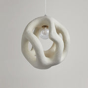 Pendant Light White Minimalist - RUBIXA | Serenity