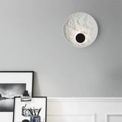 Wall Light Moon Globe Resin - AMBARX | Serene Glow