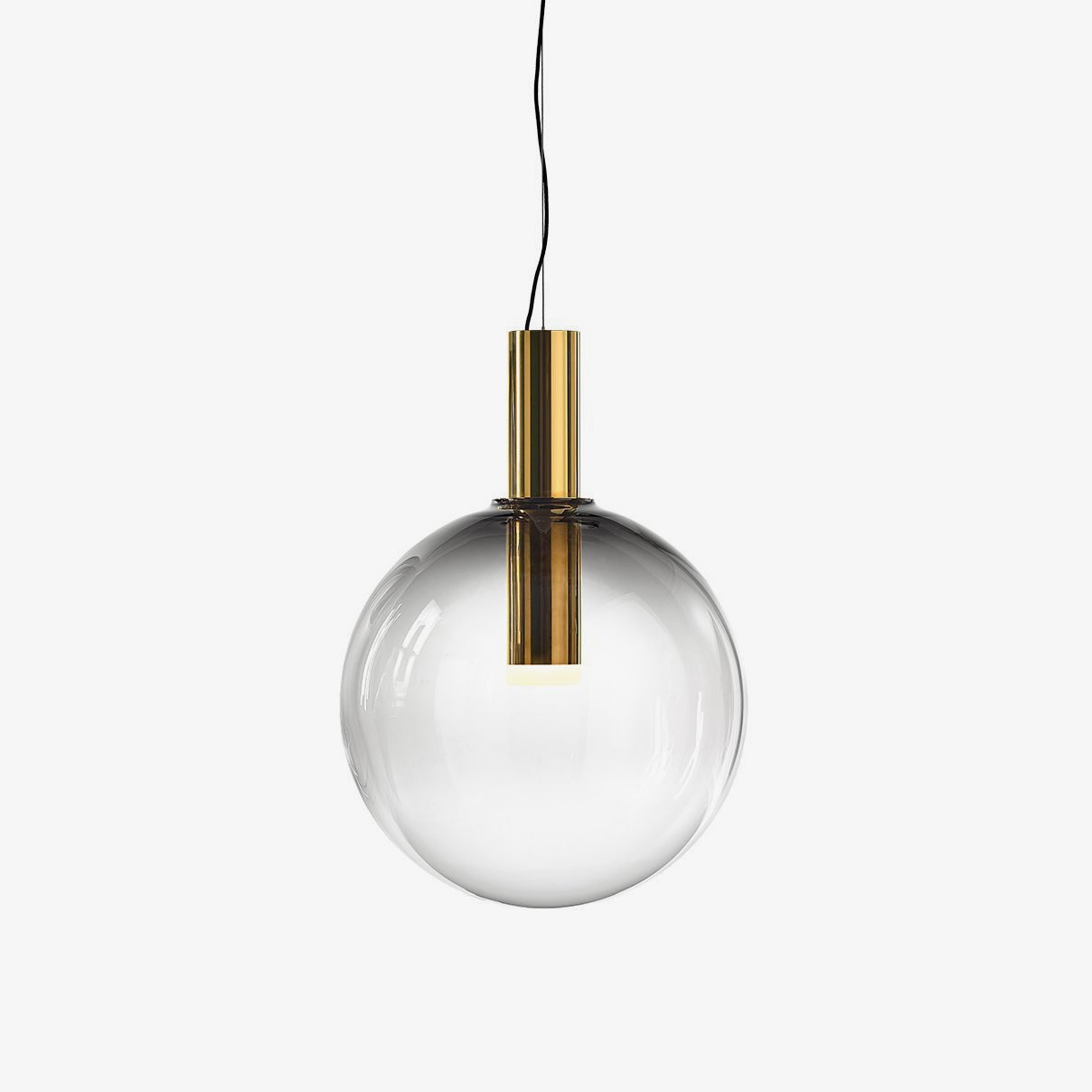 Pendant Light Glass Gold - ZIRCON | Sophistication