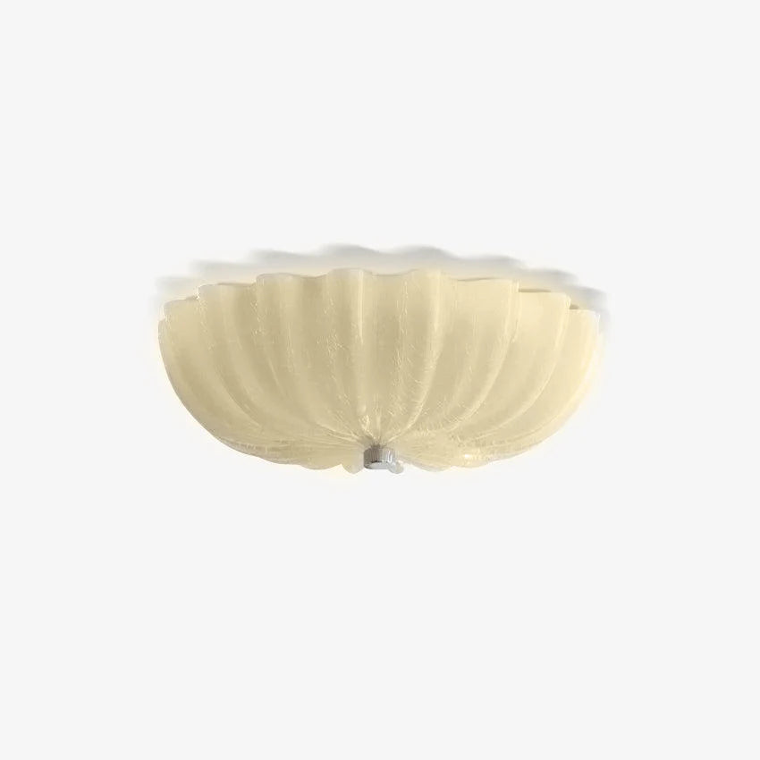 Quinn Modern Round Glass Ceiling Light Shades Bedroom Living Room