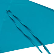 Double Garden Parasol 4.6m Outdoor Patio Sun Umbrella, Sky Blue