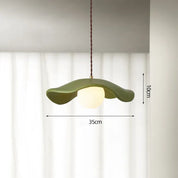 Pendant Light Green Resin - PYRONX | Serene Lighting