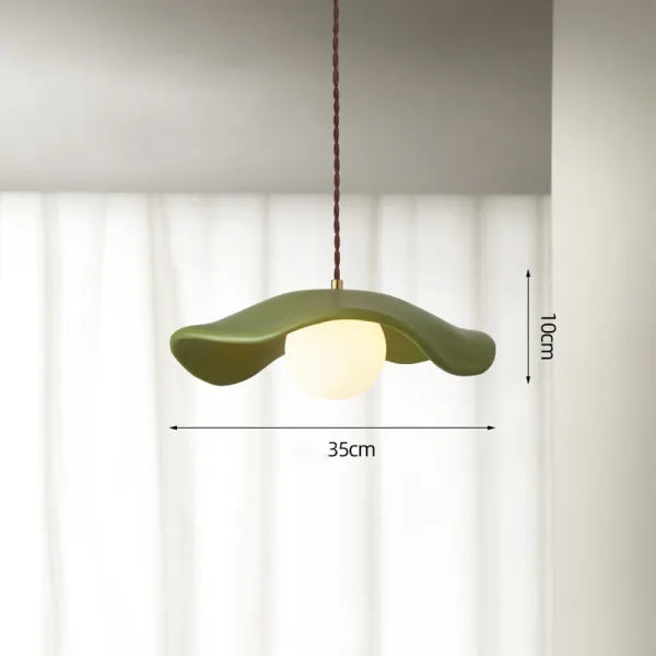 Pendant Light Green Resin - PYRONX | Serene Lighting