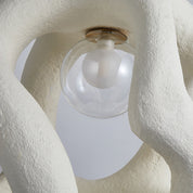 Pendant Light White Minimalist - RUBIXA | Serenity