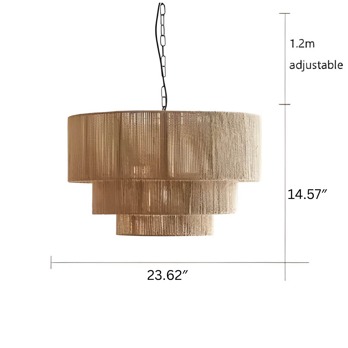 Pendant Light Metal Rope - VERITAS | Tranquility