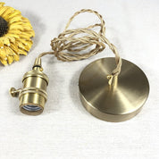 Pendant Light Brass Glass - ZORION | Elegant Lighting