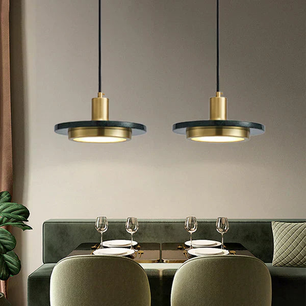 Pendant Light Marble Black - TORVUS | Modern Elegance