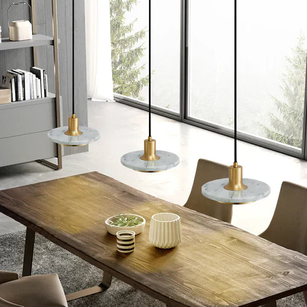 Pendant Light Marble Black - TORVUS | Modern Elegance