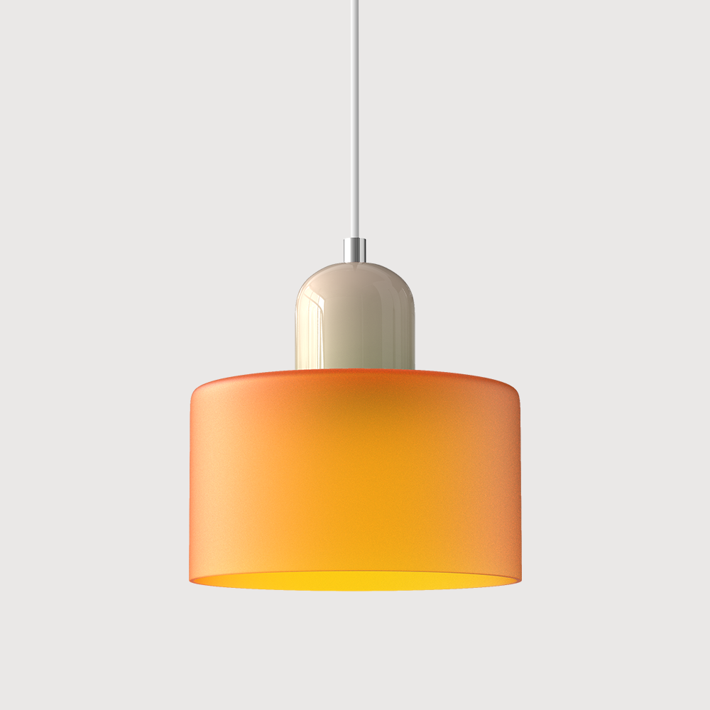 Pendant Light Glass Pink - MINOSX | Elegant Lighting