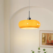 Pendant Light Orange Glass Dimmable - Hailie | Modern Style