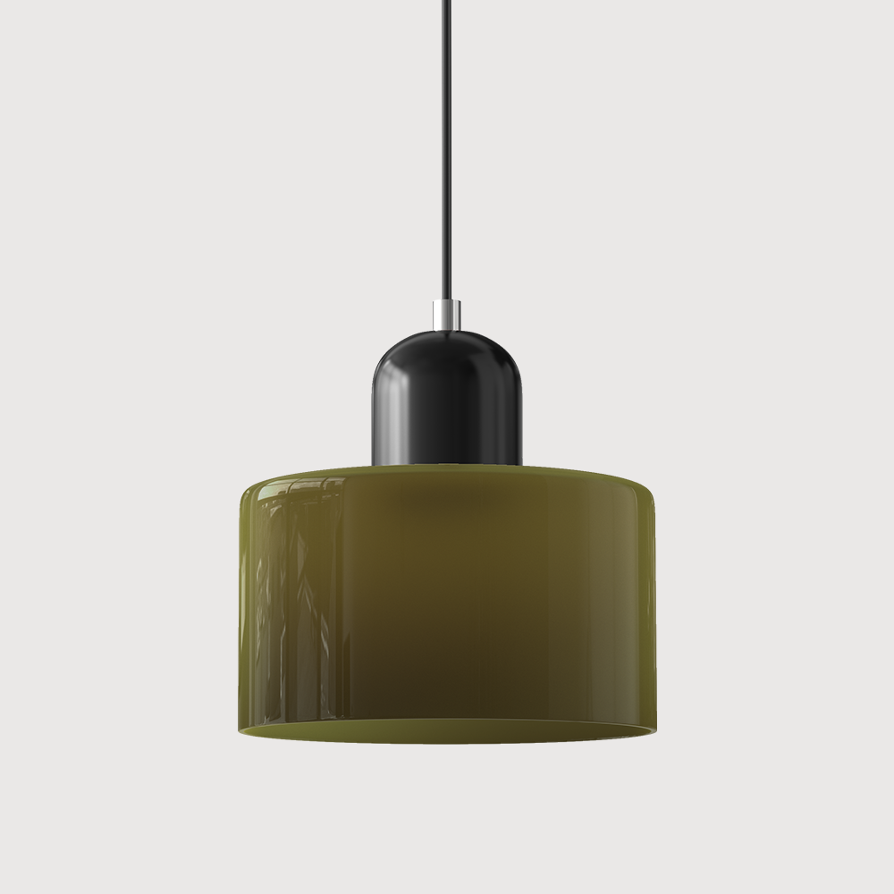 Pendant Light Glass Pink - MINOSX | Elegant Lighting