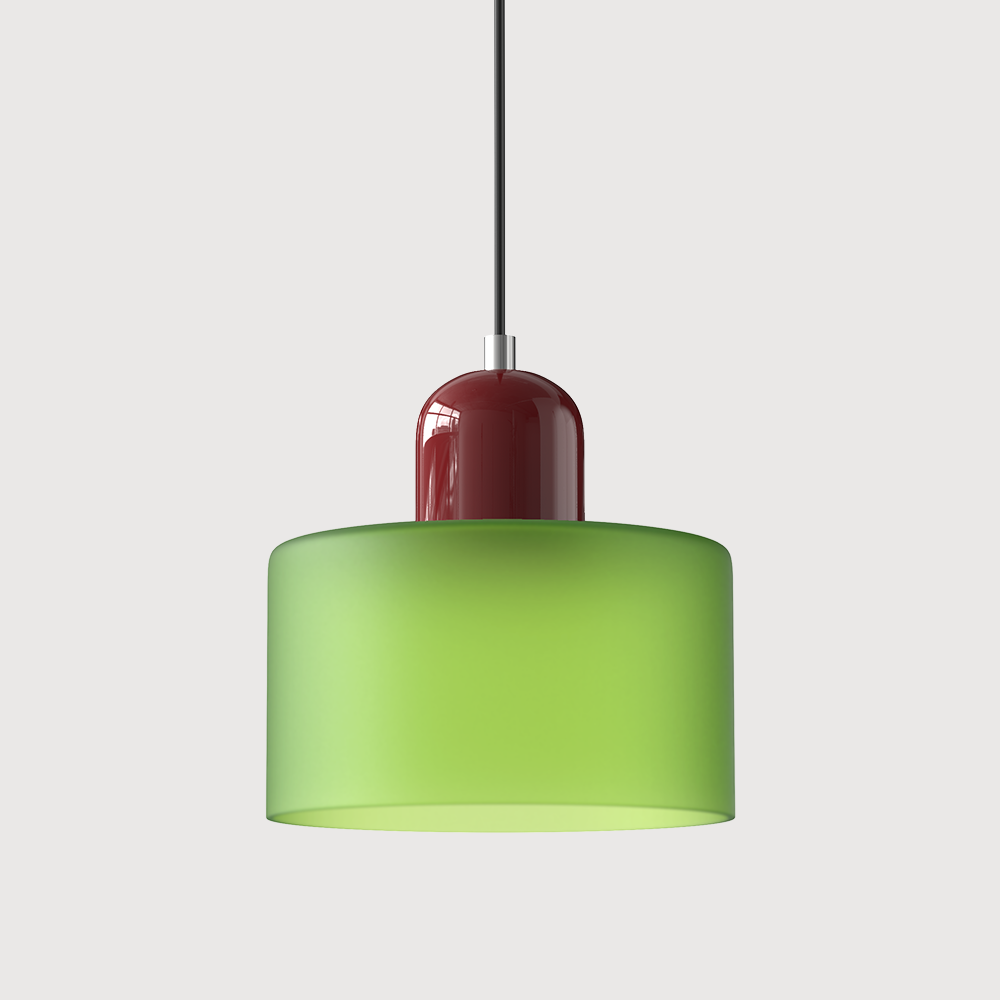 Pendant Light Glass Pink - MINOSX | Elegant Lighting