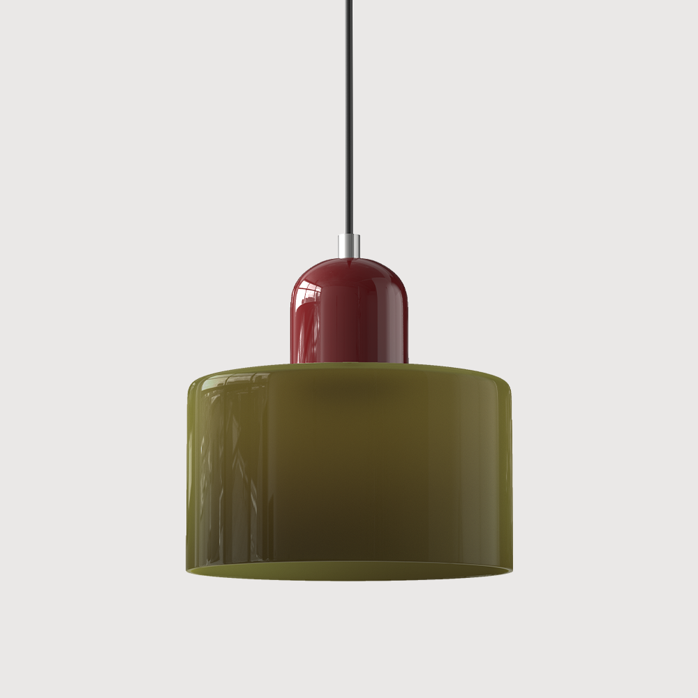 Pendant Light Glass Pink - MINOSX | Elegant Lighting