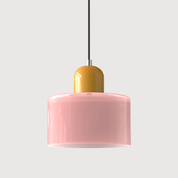 Pendant Light Glass Pink - MINOSX | Elegant Lighting