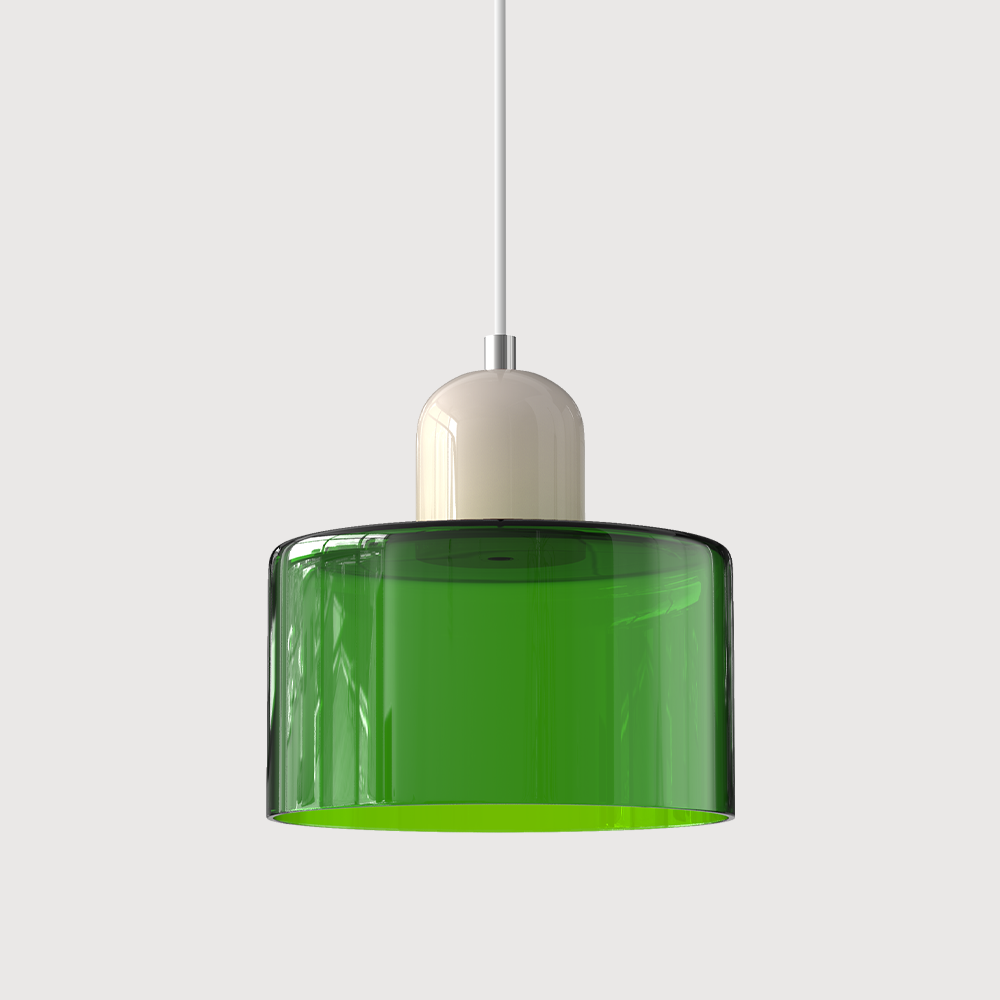 Pendant Light Glass Pink - MINOSX | Elegant Lighting