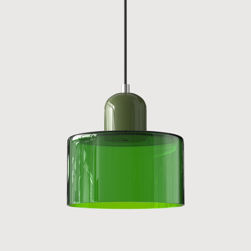 Pendant Light Glass Pink - MINOSX | Elegant Lighting