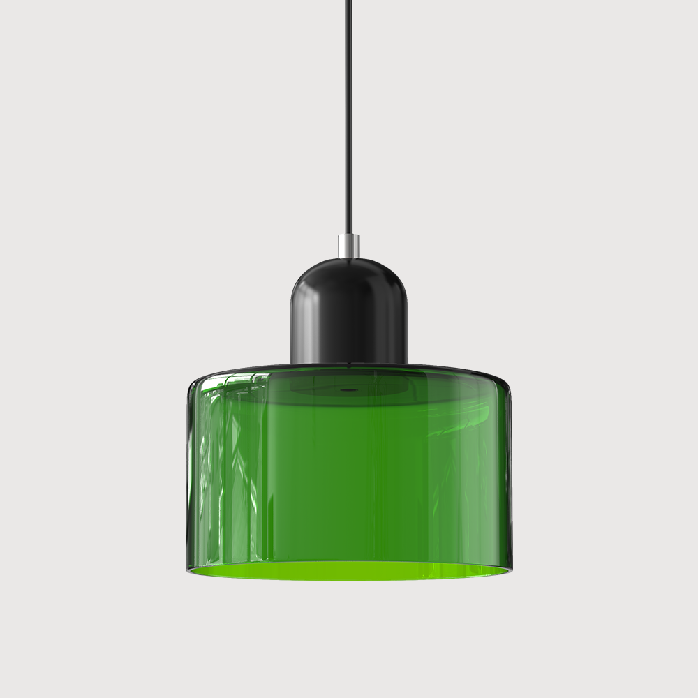 Pendant Light Glass Pink - MINOSX | Elegant Lighting