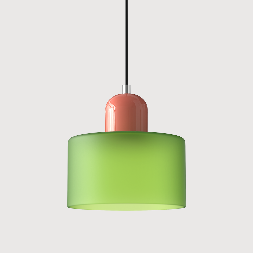 Pendant Light Glass Pink - MINOSX | Elegant Lighting
