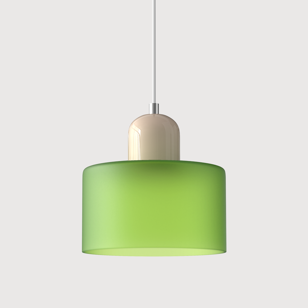 Pendant Light Glass Pink - MINOSX | Elegant Lighting