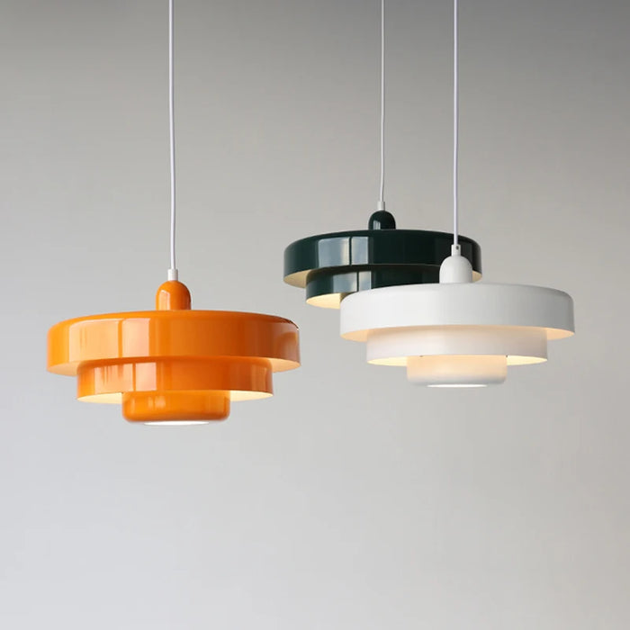 Pendant Light Metal Orange - RYKERX | Vintage Charm